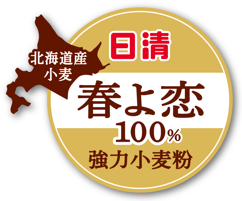 北海道産小麦 日清 春よ恋100%強力小麦粉